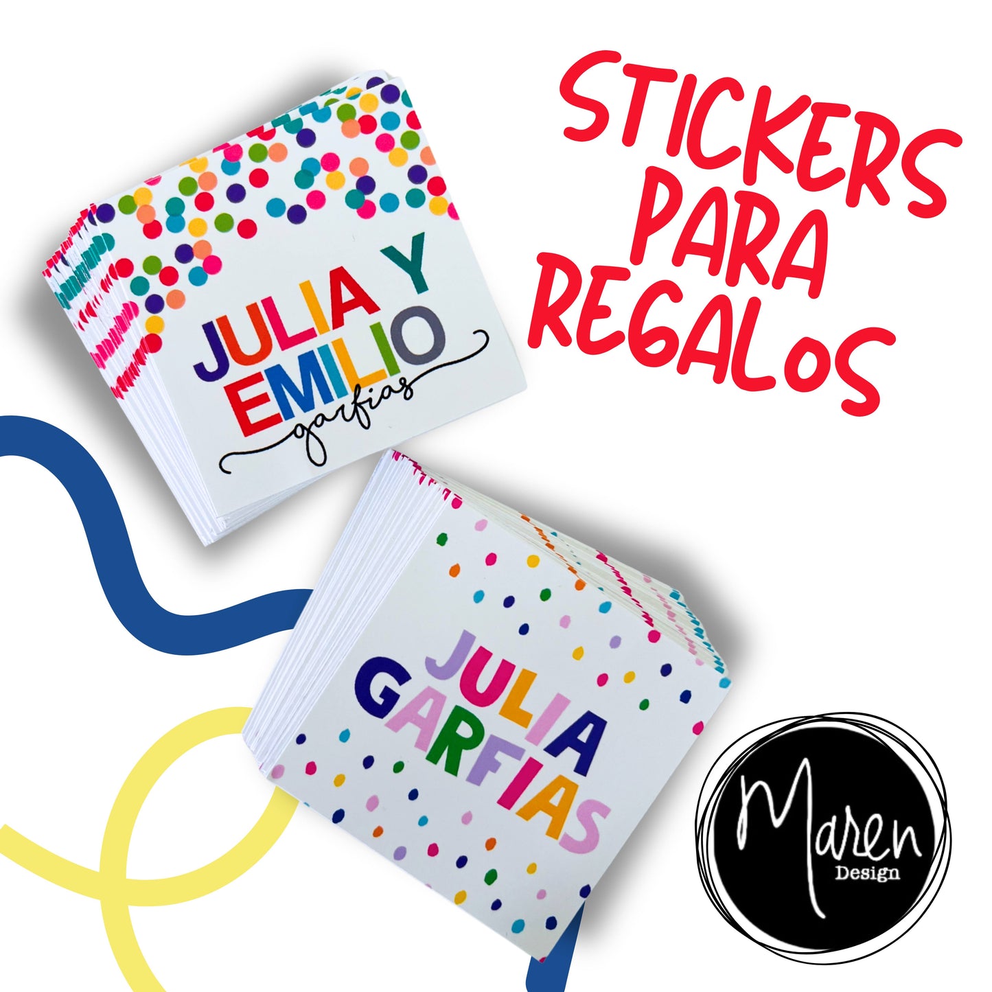 Stickers para Regalos