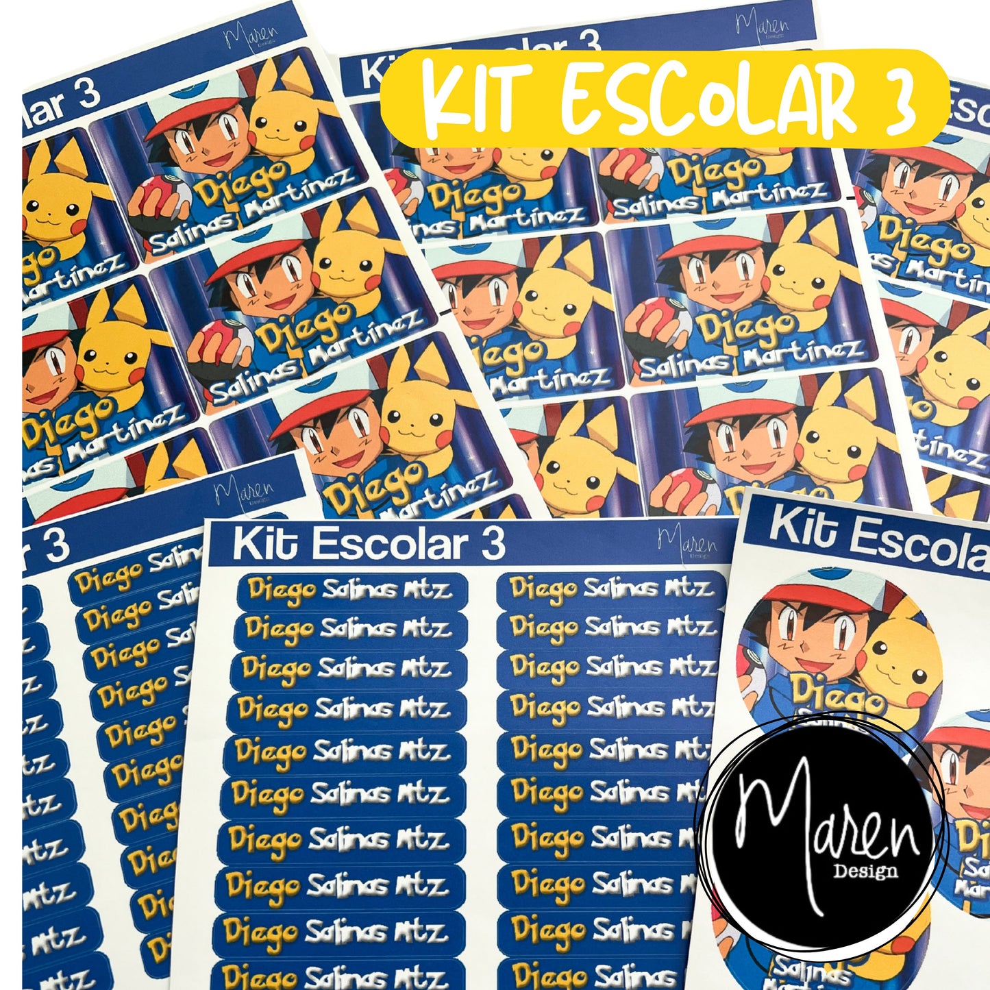 Kit Escolar 3