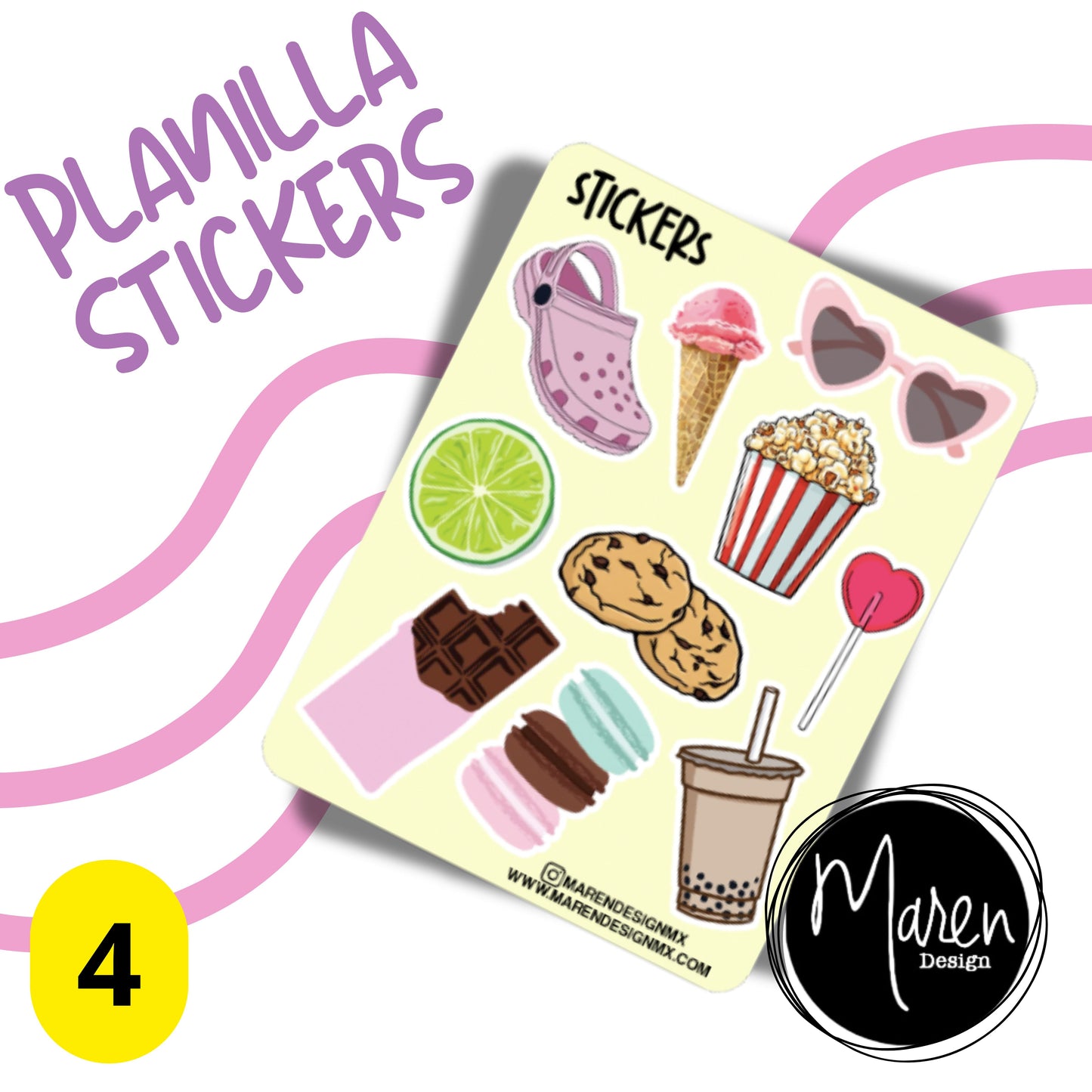 Planillas de Stickers