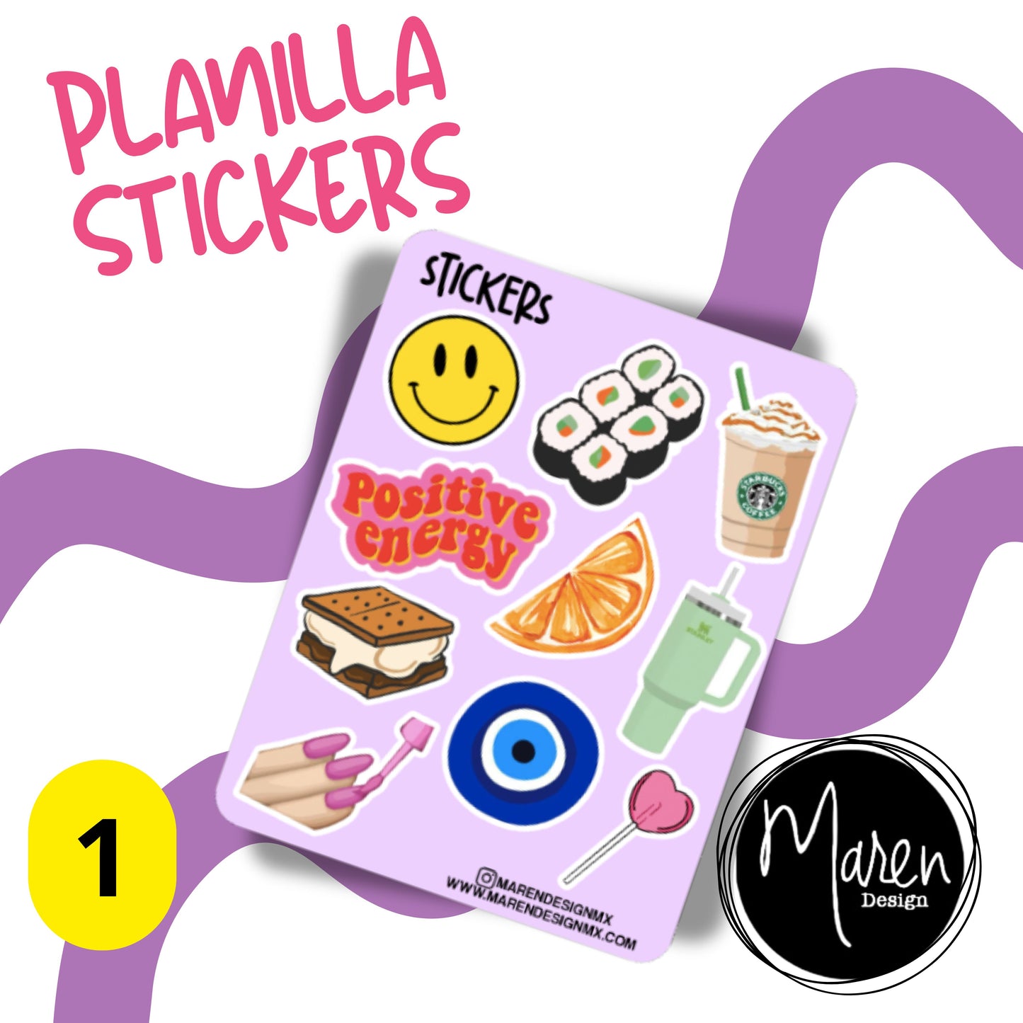 Planillas de Stickers