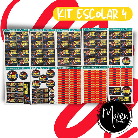 Kit Escolar 4