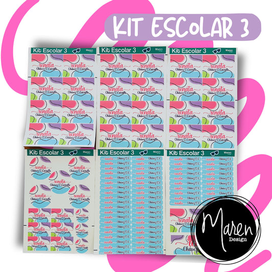 Kit Escolar 3