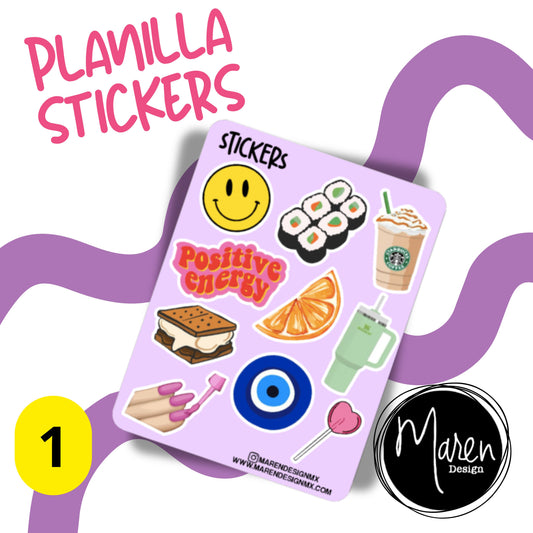Planillas de Stickers