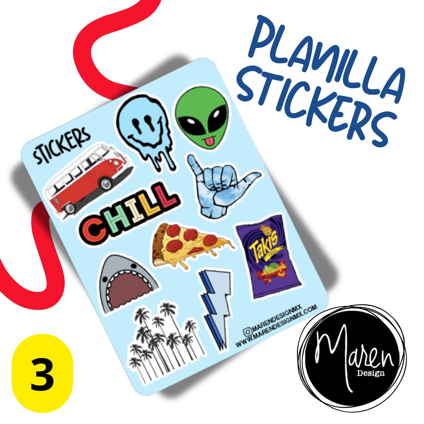 Planillas de Stickers